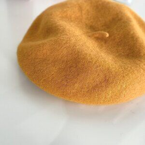 Free Gift! 🎁Cute Ginger Wool Felt Beret Hat